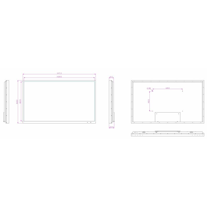 Outdoor TV ESI65 - SMART 4K LED TV