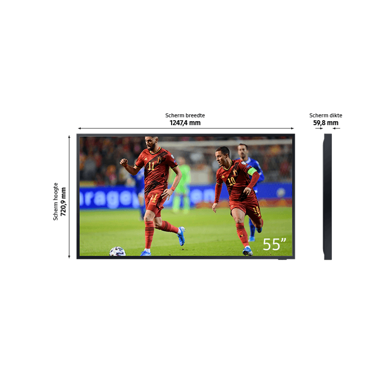 THE TERRACE SAMSUNG OUTDOOR TV 55 INCH 4K QLED QE55LST7TGUXXN