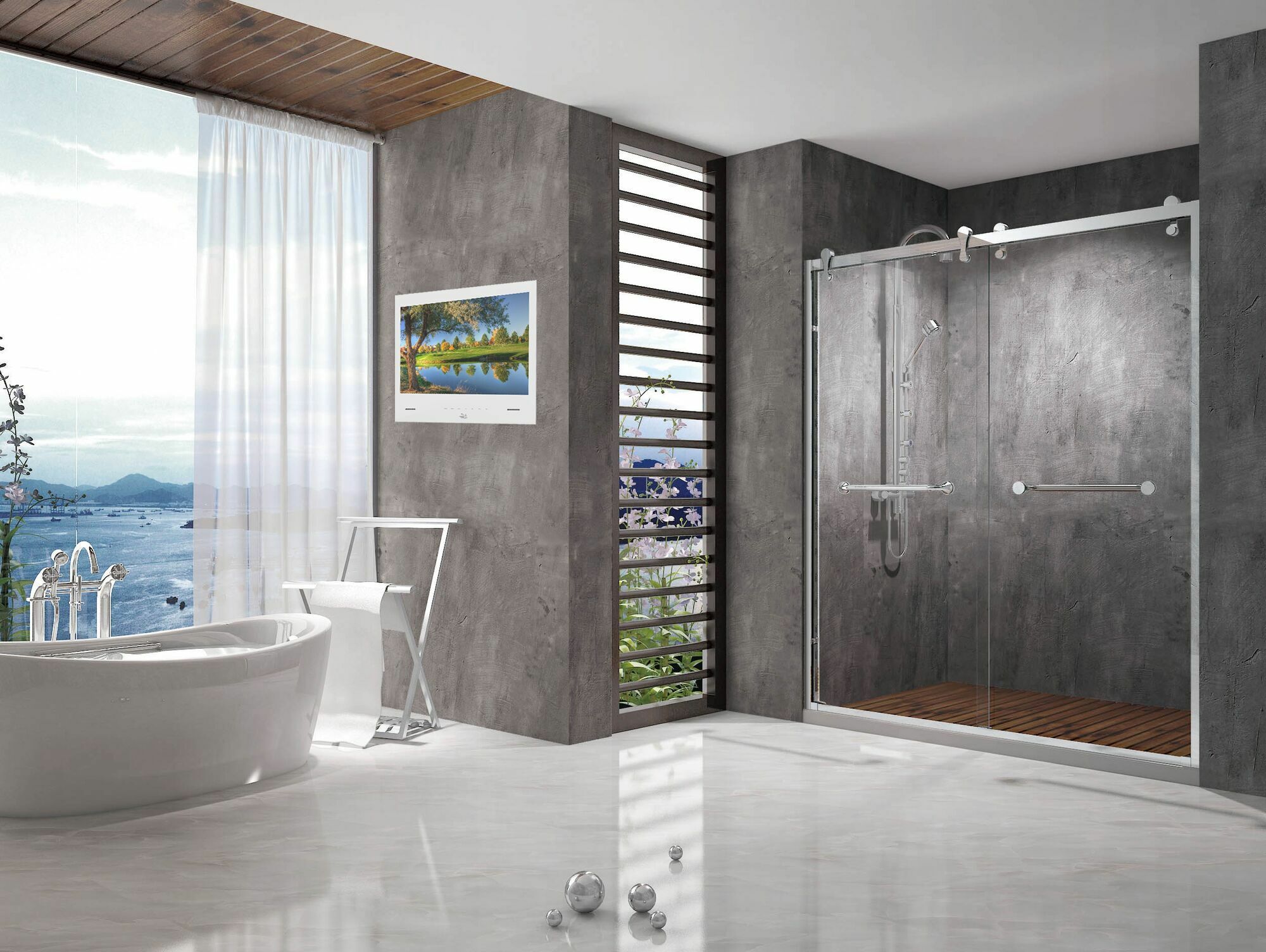 Badezimmer TV SplashVision ESI-10 Badezimmer TV SplashVision ESI-10